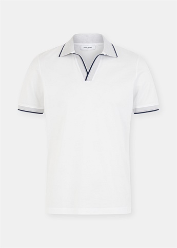 White Short Sleeve Riviera Shirt